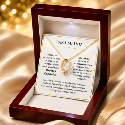 Collar Amor Eterno Hija