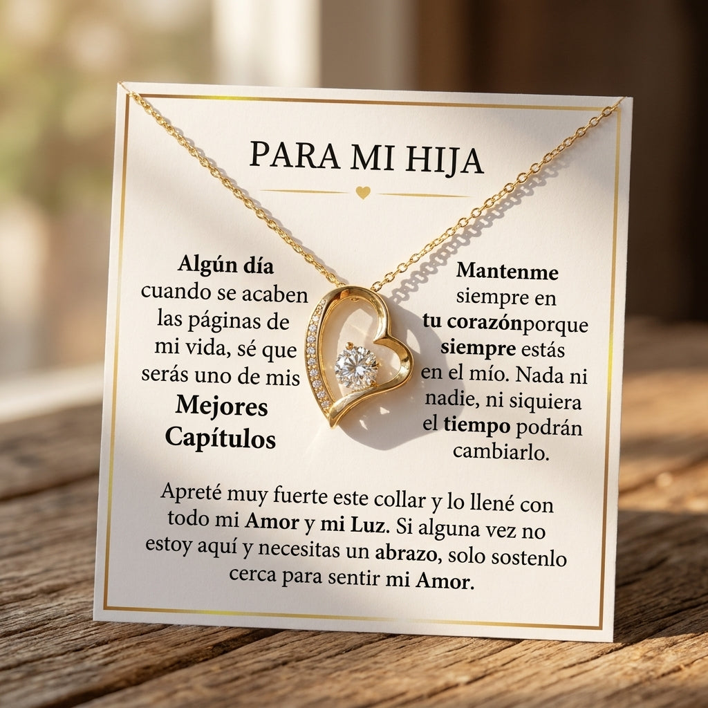 Collar Amor Eterno Hija
